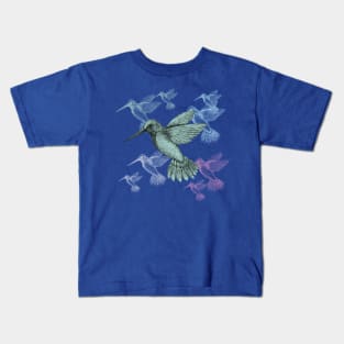 Multiple hummingbirds Kids T-Shirt